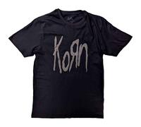 Hi-Build Band Logo T Shirt Korn Black XL
