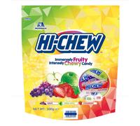 Hi-Chew Assorted Chewy Sweets 500g - Immensely Fruity, Intensely Chewy with Double-Layer Flavours (3 Fruit Flavours)