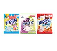 Hi Chew Japanese Candy Variety Pack (3 Pack - Sweet & Sour (36g), Fruity Sweets (36g), Soda Pop (36g))