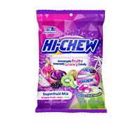 Hi-Chew Sensationally Chewy Japanese Fruit Candy, Super-Fruit Mix, 90g-(Pack of 6)