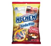 Hi-Chew Soda Pop (80g) | Japan's No.1 Soft Candy | Sensationally Chewy Juicy Candy Sweets