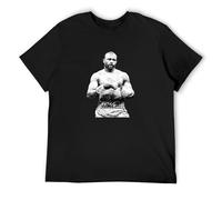 Hi CHIOKEN Roy Jones Jr 1 T-Shirt Man's Fashion Cotton Black Clothes L