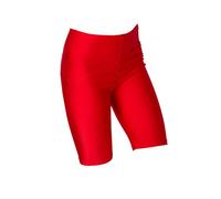 Hi-Co Girls Boys Lycra Shorts, School, Cycling Shorts, Gym, Sports, PE Games and Dance Shorts-Red 13-14 Years