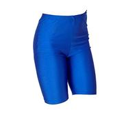 Hi-Co Girls Boys Lycra Shorts, School, Cycling Shorts, Gym, Sports, PE Games and Dance Shorts-Royal Blue 13-14 Years