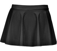 Hi-Co Girls Kids Circular Dance Skirt Ballet Skating Tap Jazz Gymnastics Black 9-10 Years