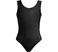 Hi-Co Girls Kids School Sport Dance Gymnastics Ballet Sleeveless Leotard Black 7-8 Years