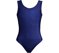 Hi-Co Girls Kids School Sport Dance Gymnastics Ballet Sleeveless Leotard Navy 9-10 Years