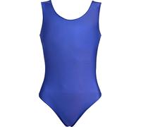 Hi-Co Girls Kids School Sport Dance Gymnastics Ballet Sleeveless Leotard Royal Blue 13-14 Years