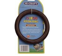 Hi-Craft Toyboy Nylon Ring Dog Chew Toy, Beef Flavoured, Durable Dental Care, UK Made
