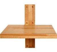 Hi Fi Racks Podium Platform Wall Mounted Support 500mm X 450mm - Hi Fi Racks Podium Platform Wall Support 500mm X 450mm Walnut