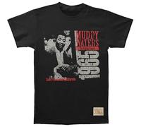 Hi Fidelity Muddy Waters Boarding House Modern O-Neck 100% Cotton Short Sleeve Unisex T-Shirt XL Black