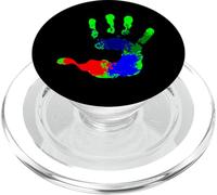 Hi five - boy girl hand as birthday tee I'm 5 PopSockets PopGrip for MagSafe