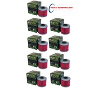 HI FLO FILTRO PREMIUM ENGINE OIL FILTERS (PACK OF 9) HF116 for HONDA CRF250 2017