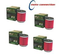HI FLO FILTRO PREMIUM OIL FILTERS (PACK OF 4) HF140 YAMAHA YZF250 YZF450 2016