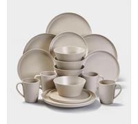 Hi-Gear 16 Piece Melamine Tableware Set, Cream One Size