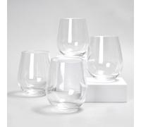 Hi-Gear 4 Pack Clear Tumbler Set, Clear