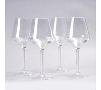 4 Pack Wine Glass Set - Clear, Clear One Size