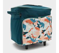 Hi-Gear Delta 40 Litre Wheeled Cool Bag with Integrated Handle, 40L Cooler for Food & Drinks, Lightweight, Portable & Insulated Cool Box, Ideal for Camping, Picnics, Festivals & Shopping (Green)