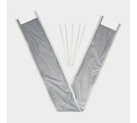 Hi-Gear Awning Extension Strip, White One Size