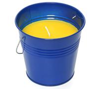 Citronella Large Bucket Candle - Blue, Blue One Size