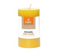 Citronella Pillar Candle, Yellow One Size