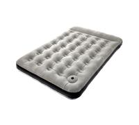 HI-GEAR Deluxe Double Airbed with Pump, Black One Size