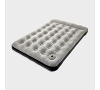 Hi-Gear Deluxe Double Airbed - Grey, Grey