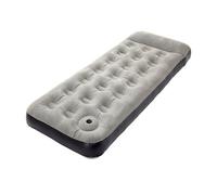 Hi-Gear Deluxe Single Air Bed With Built-In Foot Pump And Raised Pillow