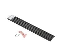 Hi-Gear Fibreglass Replacement Pole Kit 9 Section 9.6Mm - Black, Black One Size