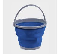 Folding Bucket 10L, Blue One Size