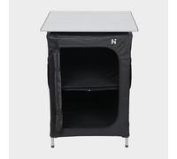 Folding Quad Cupboard, Black One Size