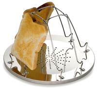 Hi-Gear Folding Toaster (4 slice), Silver One Size