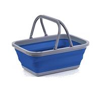 HI-GEAR Folding Wash Bowl, Blue, One Size
