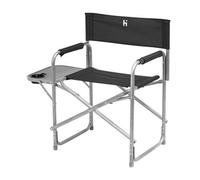 Hi-Gear Haddon Directors Chair With Inbuilt Folding Table, Camping Furniture