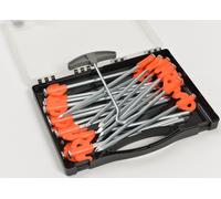 Hi-Gear Hard Ground Peg Box, Silver One Size