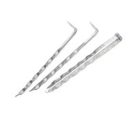 HI-GEAR Hi Gear Ripple Angle Steel Peg (7 Inches), Camping Accessories, Equipments