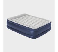 Hi-Gear High Rise Flock King Size Airbed - Navy, Navy One Size