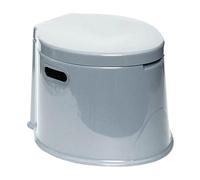 Hi-Gear Portable Camping Toilet - Grey, Grey One Size