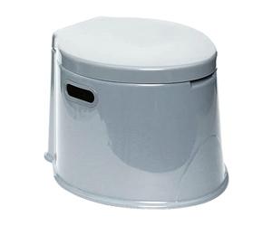 Hi-Gear Lightweight Portable Emergency Toilet - 5 Litre Capacity, Ideal for Camping, Festivals, Fishing Trips and Travelling