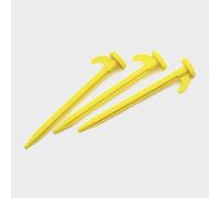 Plastic Power Pegs 8” (10 Pack), Yellow One Size