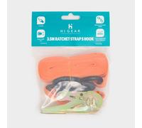 Hi-Gear Ratchet Strap S Hook 3.5M - Orange, Orange