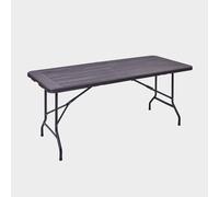 Hi-Gear Richmond 6Ft Folding Table - Brown, Brown