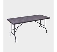 Richmond 6ft Folding Table, Brown One Size