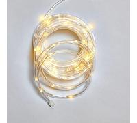 Hi-Gear Rope Light with 3 Colour Options, Switch Between Warm White, Cool White and Multi-coloured, Mains Powered Outdoor Lighting, Garden Lighting, Outdoor Christmas Lights, 10 Metres