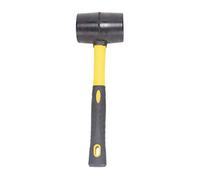 Rubber Power Mallet (16oz), Yellow One Size