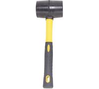 Hi-Gear Rubber Power Mallet (16oz), Yellow One Size