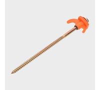 Screw Tent Pegs (Hexagonal Head), Orange One Size