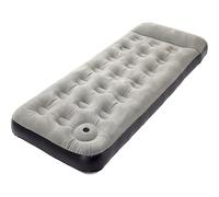 HI-GEAR Deluxe Single Airbed with Pump, BLK One Size