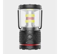 Hi-Gear Solar Flare 2000L Dual Power Lantern Rechargeable, Black One Size