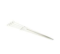 Hi-Gear Stainless Steel Skewers - 4 Pack, Camping Accessories, Equipments
